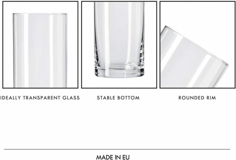 Krosno Pure Verres D’eau Haut 6 Krosno Pure Verres D’eau Haut – Image 6
