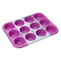 Moule à Muffins Fuchsia Pour 12 Gâteaux -Entrez dans ma vaisselle. ee4dcd6295504feda8eaafed9de37967