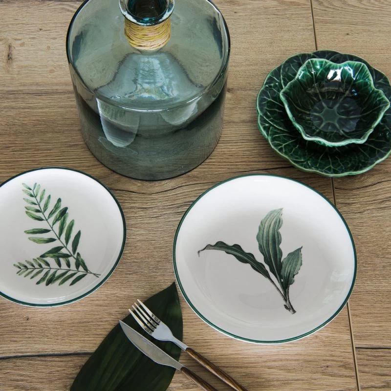 Assiettes Plates Floralia 27 X6 2 Assiettes Plates Floralia 27 X6 – Image 2