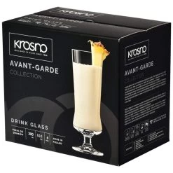 Krosno Avant-Garde Verres à Pina Colada -Entrez dans ma vaisselle. f6214b512334406b9ebbaee14cd53cc8